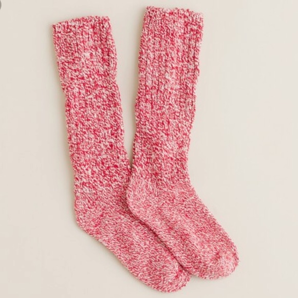 J. Crew Accessories - NWT! J. Crew Red camp socks